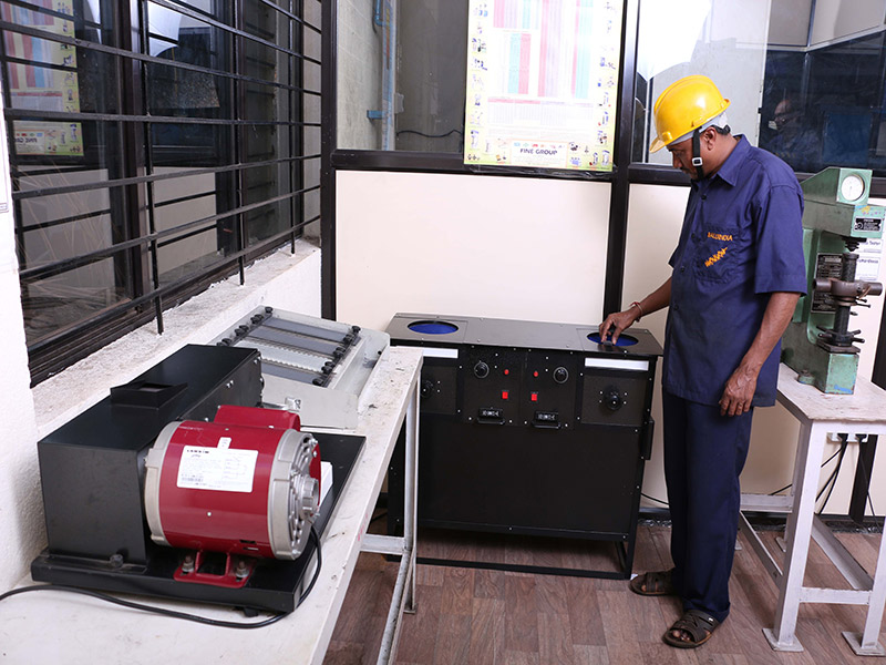 Testing of Material - Balu Industries
